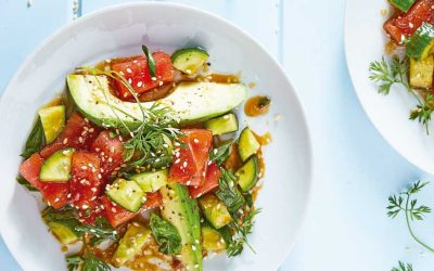 ENSALADA DE ATÚN Y PALTA