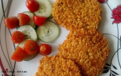 Hamburguesas de calabaza y avena