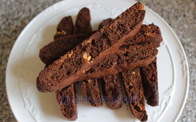 Biscotti de chocolate fit