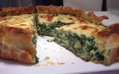 Tarta de espinaca y ricota