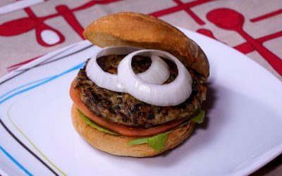 Hamburguesas de lentejas y arroz