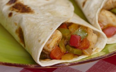Fajitas de pollo mexicanas