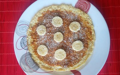 Tortilla dulce de avena